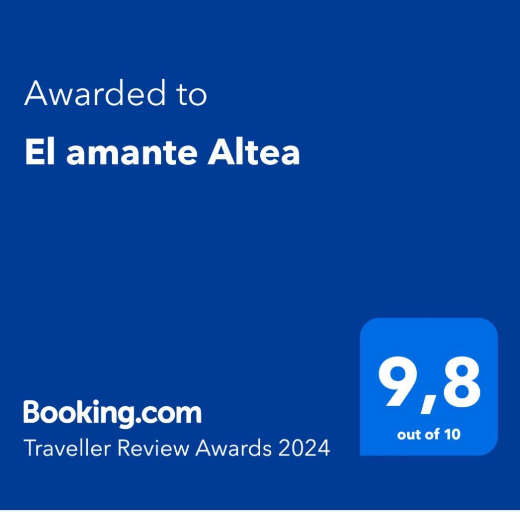 Precioso Apartamento Boutique El Amante (Adults Only) Altea Exterior foto